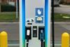 FT GripHero surface-mounted dispenser on EV charging station