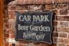 Getty pub car park