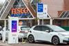 Supermarkets double provision of EV chargers in two years