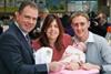 Baby makes dramatic arrival at Topaz forecourt