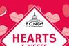 bonds hearts and kisses