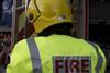 Car blaze on Somerset forecourt damages canopy
