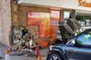 Sainsbury’s forecourt closed after car crashes into shop wall