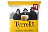 Tyrrells Mature Cheddar and Chive Crisps 60g PMP