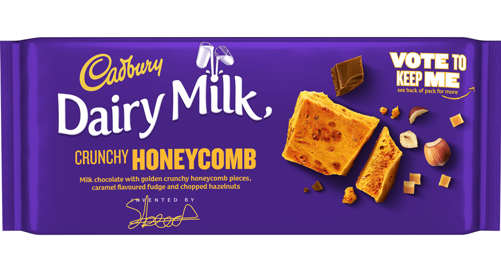 Shoppers to vote on Cadbury’s next limitededition dairy milk bar