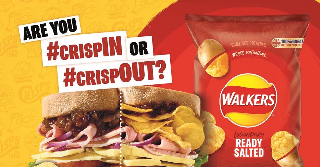 Win at lunchtime with Walkers 'crispIn or crispOut' campaign Product