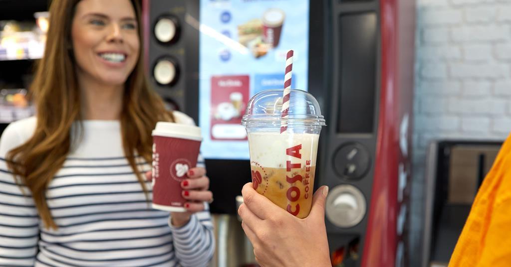 Summer rollout for integrated selfserve hot and iced Costa Express
