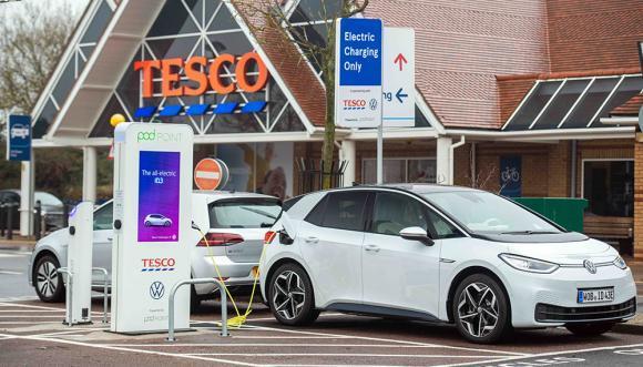 Morrisons electric online car charging