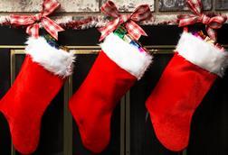 Getty Christmas stockings