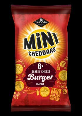 85710 Mini Cheddars Bangin Cheese Burger 6Pack