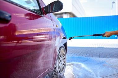 Getty hand car washing