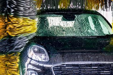 Getty mini car wash