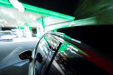 getty car at forecourt