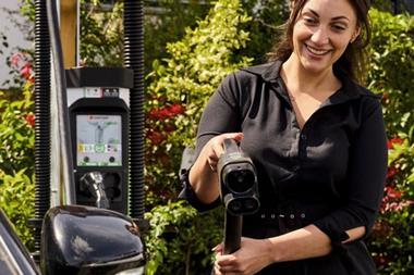Tesco EV woman