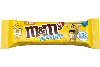M&M 15g Protein PEANUT BAR UK - web