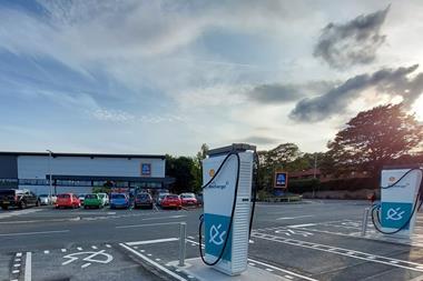 Shell Recharge trial at Aldi