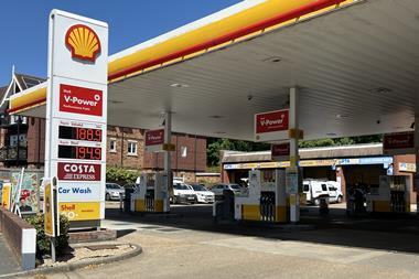 Fuel prices - Shell