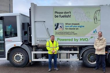 HVO bin lorry