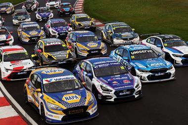 BTCC cars