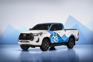 Toyota hydrogen pick up