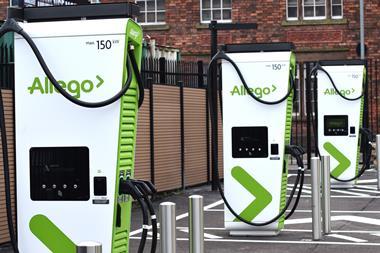 Allego EV rapid charge hub
