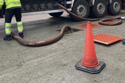 Getty tanker delivery