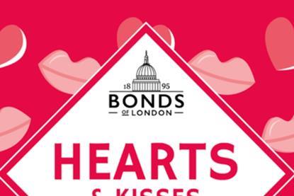 bonds hearts and kisses