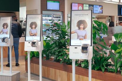 DFS Order Kiosk In Shop