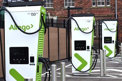 Allego EV rapid charge hub