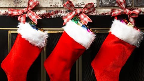 Getty Christmas stockings