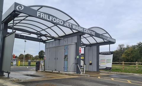 Budgens Frilford car wash 2025