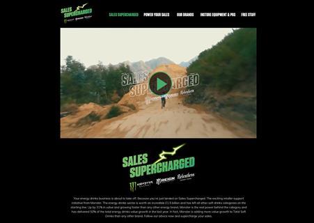 Sales Supercharged landing page
