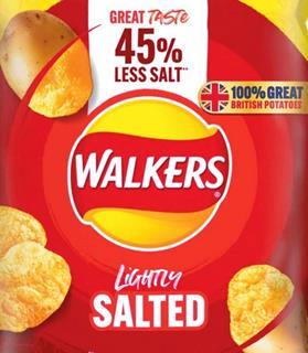 Walkers 45% less