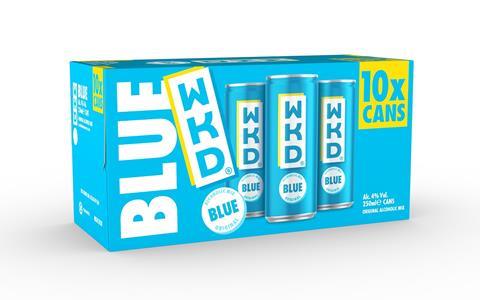 WKD cans