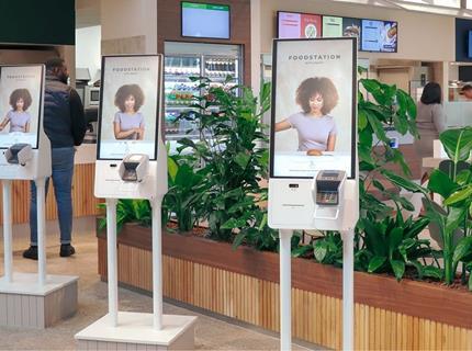 DFS Order Kiosk In Shop