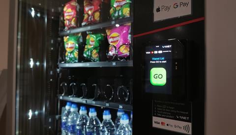 SmartContact Pro on Vending Machine 2