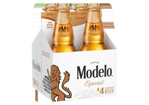 Modelo Especial Beer 4x355ml 3D
