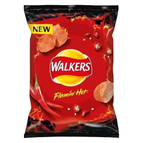 Walkers Flamin Hot 32g