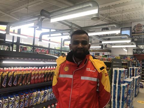 FT - Ziheed Mohammed - site manager, Woodman Service Station, Leeds