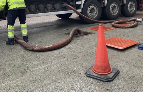 Getty tanker delivery