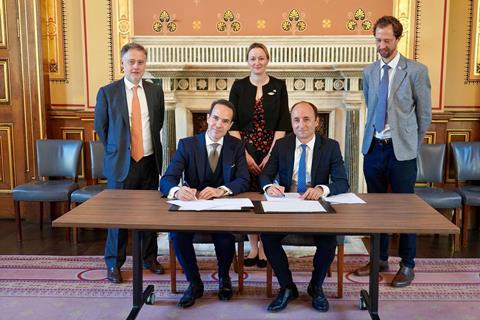 Hydrogen mou signing