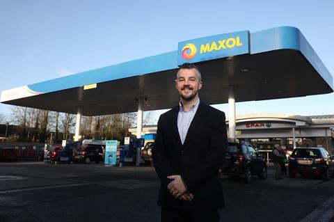 FT - Peter Robinson - licensee at Maxol Saintfield Service Station 2