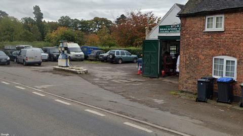 RGM Brailsford Garage in Derbyshire, owned by Ross Molloy