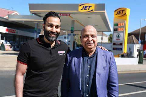 FT - Jet retailer - Kayur (left) and Janu Patel, New North Road Service Station