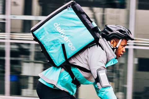 Deliveroo rider