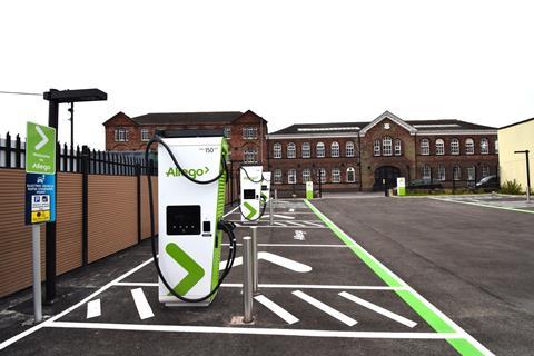 New Allego EV rapid charge hub in Stoke on Trent 2