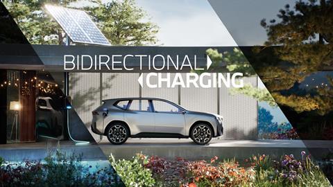 BMW bidirectional charging