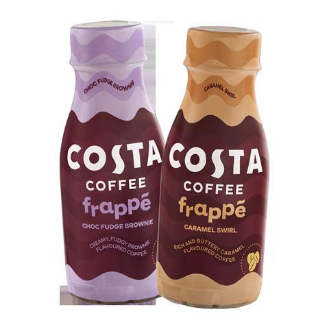 Costa Frappe range - convenience