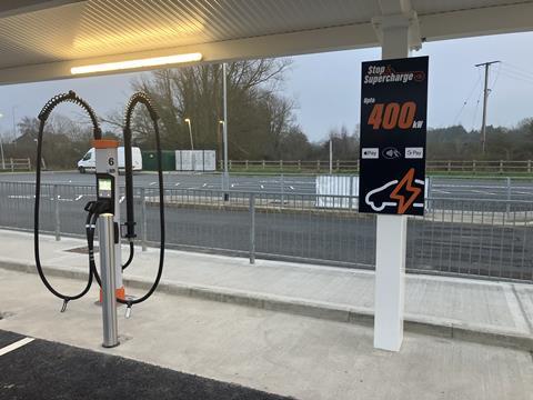 Highway Stops EV Astwick