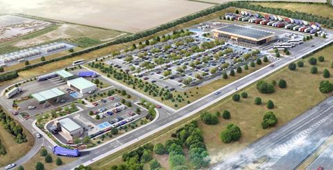 Welcome Break M27 plans